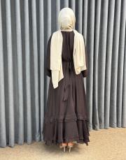 kahve 5206 missemramiss verdea elbise 7