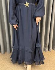 lacivert 5206 missemramiss verdea elbise 6