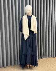 lacivert 5206 missemramiss verdea elbise 7