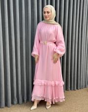 pembe 5206 missemramiss verdea elbise