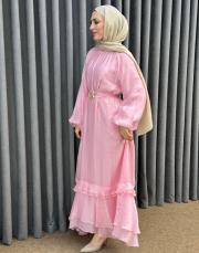 pembe 5206 missemramiss verdea elbise 2