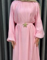 pembe 5206 missemramiss verdea elbise 5