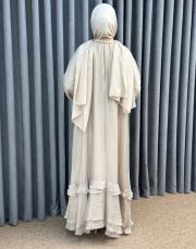 bej 5206 missemramiss verdea elbise 7