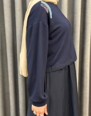 lacivert 5189 missemramiss due elbise 6