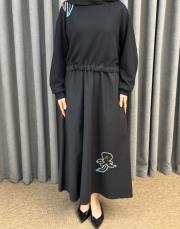 siyah 5189 missemramiss due elbise 4