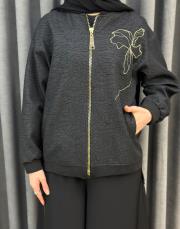 siyah 5123 missemramiss bloom ceket 4