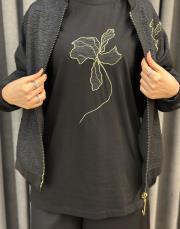 siyah 5123 missemramiss bloom ceket 6