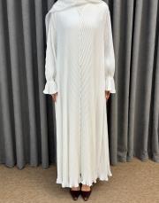 beyaz 80710 essahra şallı ferace 4