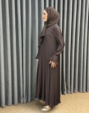 kahve 80710 essahra şallı ferace 3