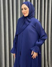 lacivert 80710 essahra şallı ferace 2