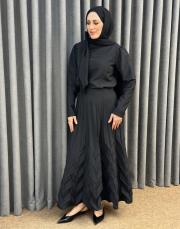 siyah 6585 qashe tafta krep takım