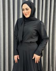 siyah 6585 qashe tafta krep takım 2