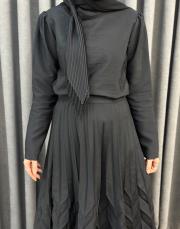 siyah 6585 qashe tafta krep takım 5