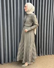 vizon 6585 qashe tafta krep takım 3