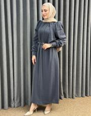 lacivert 26y 2028 nuss elbise