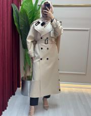 taş 5343 missemramiss rosa trençkot