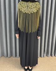 gold 9765 ithal boncuk işlemeli yaka 3