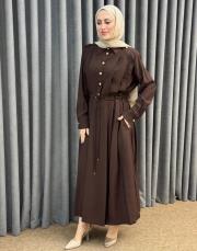 kahve 5185 missemramiss elbise