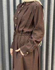 kahve 5185 missemramiss elbise 6