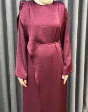 bordo 6586 qashe tulum elbise 6