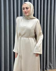 bej 6586 qashe tulum elbise 2