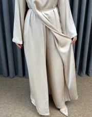 bej 6586 qashe tulum elbise 6