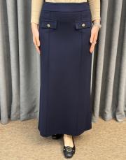 lacivert sz 5489 sentez mora etek