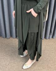 haki 3029 qashe üçlü şalvar takım 2