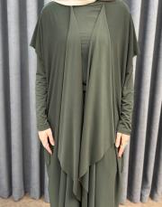 haki 3029 qashe üçlü şalvar takım 4