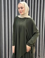 haki 3029 qashe üçlü şalvar takım 5