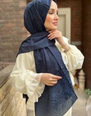 lacivert 1400 invee şal