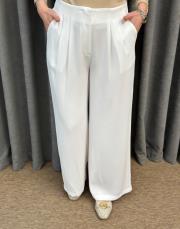 beyaz sz 5537 sentez pilele pantolon 2