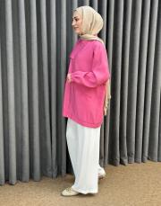 beyaz sz 5537 sentez pilele pantolon 4