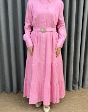 pembe 5248 missemramiss summer line dress 5