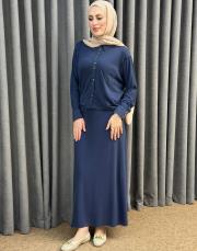 lacivert 5222 missemramiss vyra ipek kupra takım