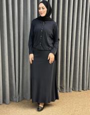 siyah 5222 missemramiss vyra ipek kupra takım