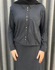 siyah 5222 missemramiss vyra ipek kupra takım 5