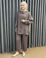 kahve 5258 missemramiss empera pantolon 4