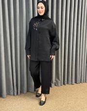 siyah 5258 missemramiss empera pantolon 4