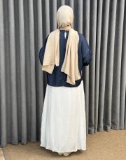 mavi ekru 5169 missemramiss double dream bluz takım 7