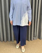 lacivert sz 5643 sentez titan paça pile pantolon 2