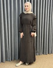 kahve 26y 2043 nuss elbise