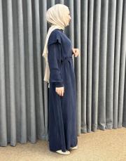 lacivert 26y 2043 nuss elbise 4