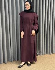 mürdüm 26y 2043 nuss elbise