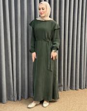 yeşil 26y 2043 nuss elbise