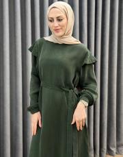 yeşil 26y 2043 nuss elbise 2