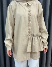 bej 26y 3016 nuss gömlek 4