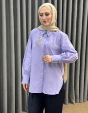 lila 5223 missemramiss violet gömlek