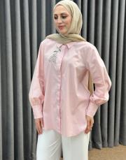 pembe 5223 missemramiss violet gömlek