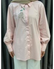 pembe 5223 missemramiss violet gömlek 5